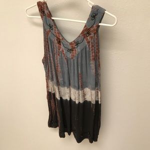 Boho tank top